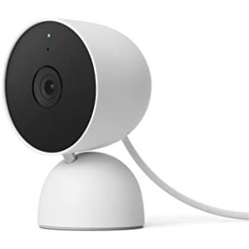 Google indoor Nest Security Cam 1080p (Wired) - 2nd Generation - Snow