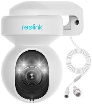 REOLINK E1 Outdoor Plug-in WiFi Security Camera, 5MP HD PTZ Camera for Home