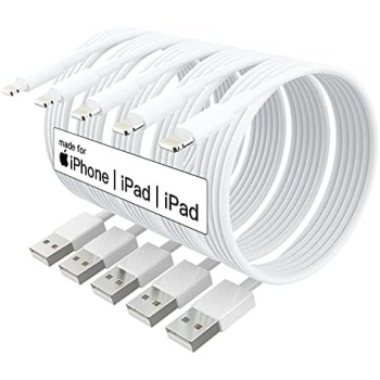 iPhone Charger Fast Charging[Apple MFi Certified] 5pack 10FT Long Lightning