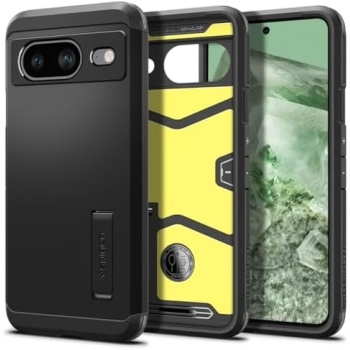 Spigen Tough Armor Designed for Pixel 8 Case (2023) - Black