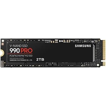 Samsung 990 PRO Series - 2TB PCIe Gen4. X4 NVMe 2.0c - M.2 Internal SSD