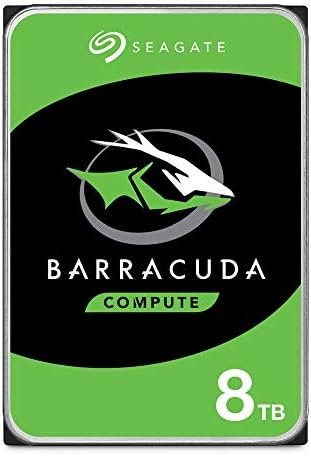 Seagate ST8000DMZ04 BarraCuda 8TB Internal Hard Drive HDD – 3.5 Inch Sata 6 Gb/s