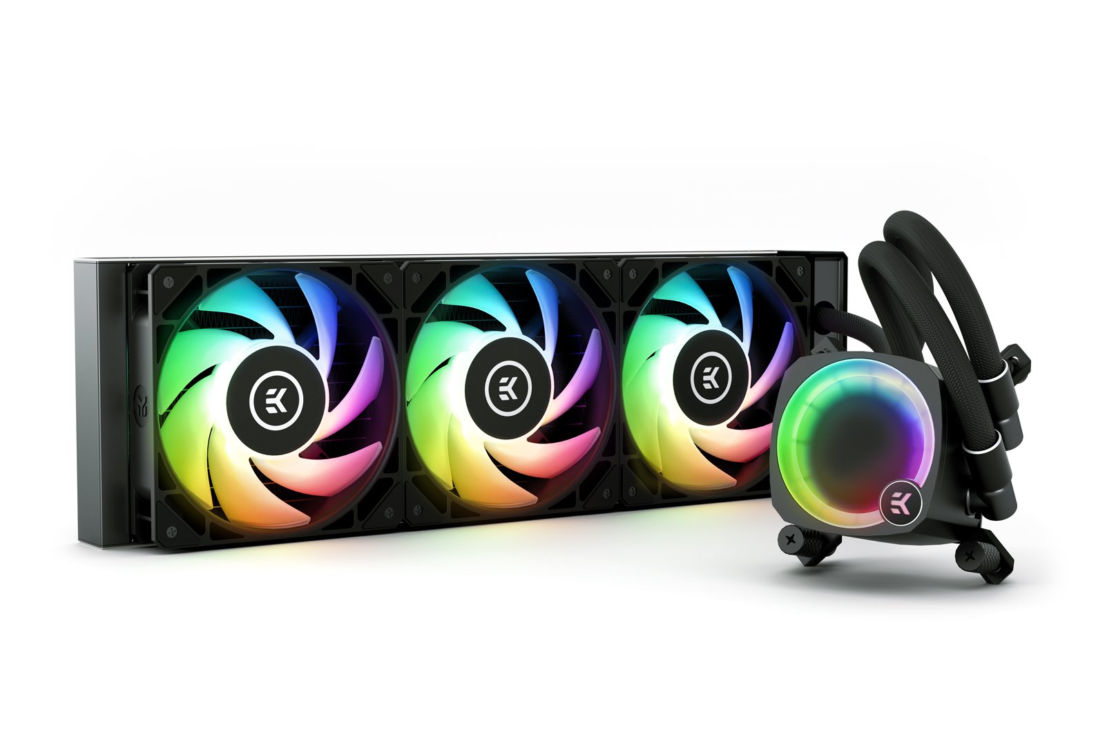 EK Nucleus AIO CR360 Lux D-RGB liquid cpu cooler